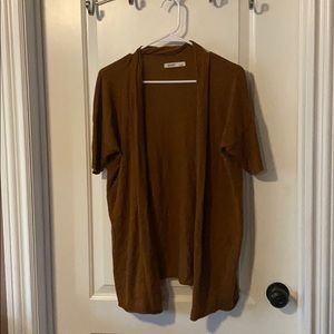 Comfy short sleeve cardigan